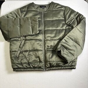 Sanctuary, Puffer Jacket, Olive Green, XL, MSRP $149